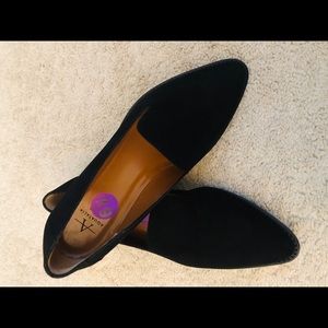 Aquatalia Galda Suede Loafers